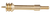 PRO SHOT PRODUCTS Pro-Shot J45B Jag  .45 Cal Pistol #8-32 Thread Spear Tip Brass
