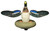 HIGDON DECOYS Higdon Outdoors 53077 XS Splashing Flasher  Mallard Drake Species Multi Color Features Built-In Timer