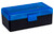 BERRYS MANUFACTURING INC Berry's 36713 Ammo Box  38Special/357Mag Blue/Black Polypropylene 50rd