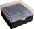 BERRYS MANUFACTURING INC Berry's 25338 Ammo Box  Clear/Black Polypropylene 100rd