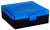 BERRYS MANUFACTURING INC Berry's 95182 Ammo Box  38Special/357Mag Blue/Black Polypropylene 100rd