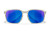 Wiley X AC6ALF09 Alfa  M/L Blue Mirror Lens Polycarbonate Gloss Clear Crystal Frame Frame
