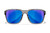 Wiley X AC6TRK09 Trek  M/L Blue Mirror Lens Polycarbonate Gloss Crystal Dark Gray Frame