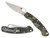 SPYDERCO INC (SKA) Spyderco C36GPCMO Military  4" Folding Clip Point Plain Stonewashed CPM S30V SS Blade/ Digital Camo G10 Handle Includes Pocket Clip