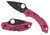 SPYDERCO INC (SKA) Spyderco C28FPPNS30VBK2 Dragonfly 2  2.30" Folding Plain Black TiCN CPM S30V SS Blade/Pink Textured w/Black Accents FRN Handle Includes Pocket Clip