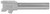 True Precision Inc TPG19BX Glock  9mm Luger 4" Fluted Satin Stainless Steel, Fits Glock 45/19X/19 Gen1-5