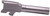 True Precision Inc TPG43BX Glock  9mm Luger 3.40" Fluted Satin Stainless Steel, Fits Glock 43/43X