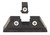 TRIJICON INC Trijicon 600182 Bright & Tough Night Sight Set AR-15/M16 AR- Platform Yellow Rear