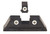 TRIJICON INC Trijicon 600179 Bright & Tough Night Sight Set AR-15/M16 AR- Platform Orange Rear