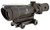 TRIJICON INC Trijicon 100143 ACOG  Matte Black 3.5x 35mm Illuminated Amber Chevron .308/7.62 BDC Reticle