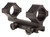 TRIJICON INC Trijicon AC22037 Colt Knob Mount Scope Mount/Ring Combo Black Anodized 34mm 20 MOA