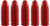 CARLSONS Carlson's Choke Tubes 00065 Snap Cap Pistol 10mm 5pk