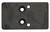 WALTHER ARMS INC Walther Arms 5136209 Optic Plate  Black Steel Fits Walther PDP 2.0