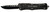 Xcaliber Knife Company  9mm  Large 3.80" OTF Drop Point Black 440C SS Blade, 5.30" Steel Handle