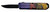 Xcaliber Knife Company  Don't Tread on Me  Small 2.75" OTF Drop Point Plain Black 440C SS Blade, 4.15" US Flag Aluminum Handle