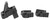 Recover Tactical UCH1701 Upper Charging Handle  Compatible w/Glock, Black Polymer