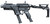 Recover Tactical PIXPBFBR01 P-IX+Basic  PG9 Folding Brace Metal Front Guard Black