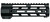 TACFIRE INC TACFIRE HG277 7" MLOK F-FLT HNDGRD FULL RL QD