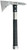 SOG KNIVES (GSM OUTDOORS) S.O.G SOGF182NCP Voodoo Hawk Mini 2.75" Blade 3Cr13MoV SS Blade Black Side Hammer Checkering w/"SOG" GRN Handle 12.50" Long Tomahawk