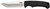 SOG KNIVES (GSM OUTDOORS) S.O.G SOGFK1001CP Field  4" Fixed Clip Point Plain Satin 7Cr17MoV SS Blade Black TPR Handle Includes Sheath