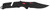 SOG KNIVES (GSM OUTDOORS) S.O.G SOG11120241 Trident AT 3.70" Folding Clip Point Part Serrated Black TiNi Cryo D2 Steel Blade/Black w/Red Accents GRN Handle Features Line Cutter/Glass Breaker