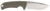 SOG KNIVES (GSM OUTDOORS) S.O.G SOG17060143 Tellus FX 4.20" Fixed Clip Point Plain Stonewashed Cryo 440C SS Blade, Olive Drab Textured GRN Handle, Blister Pkg