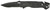 SOG KNIVES (GSM OUTDOORS) S.O.G SOGFF25CP Escape  3.40" Folding Clip Point Part Serrated Black Hardcased 9Cr18MoV SS Blade Black Anodized Aluminum Handle Includes Belt Clip