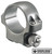 RUGER & COMPANY INC Ruger 90293 3KTG Scope Ring  Silver 1" Low