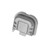 Tyrant CNC TDG43X48SPGREY Slide Cover Plate  Chevron Design Glock 43x/48 Grey Aluminum