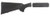 HOGUE COMBAT GRIPS INC Hogue 08712 OverMolded Combo Kit Black Synthetic with Forend for Remington 870