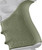 HOGUE COMBAT GRIPS INC Hogue 17041 Grip Sleeve Handall Beavertail OD Green Rubber