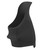 HOGUE COMBAT GRIPS INC Hogue 18510 Grip Sleeve Handall Beavertail Black Rubber