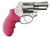 HOGUE COMBAT GRIPS INC Hogue 67007 OverMolded Monogrip Cobblestone Pink Rubber with Finger Grooves for Taurus 85