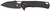 COBRA TEC KNIVES LLC CobraTec Knives CTWOLVERINEG10 Wolverine  3.13" Folding Drop Point Plain Black Stonewashed D2 Steel Blade, 4.25" Black Textured G10 Scales Handle