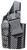 Rounded Gear SWNMPSHIELDCFRHVAR Kydex  IWB Black Kydex Fits S&W M&P 9/40 Belt Clip Right Hand