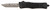 Steel River Knives MT616BDP Spartan  Mini 2.75" OTF Tanto Plain Laser Etched Damascus 440C SS Blade/4.25" Black Aluminum Zinc Alloy Handle