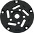 RCBS PREC RELOADING LLC RCBS 88929 Pro Chucker 5 Shell Plate Size #6 Black Steel