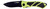 RYNOBLADE KNIVES RUKO RUK0061HG-CS  440A 3-1/4"HIVIZ GRN FOLDING CS