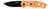 RYNOBLADE KNIVES RUKO RUK0075BZ     440A 3-1/4"BLAZE ORANGE FOLDING