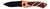RYNOBLADE KNIVES RUKO RUK0061BZ     440A 3-1/4"BLAZ ORN/BLK FOLDING