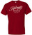 HORIZON DESIGN Hornady Gear 31875 Vintage Script  Red Cotton Semi-Fitted 2XL