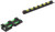 TRUGLO INC (GSM) Truglo TG94D Gobble-Dot  Universal Shotgun Green/Red Fiber Optic Green Fiber Optic Black