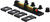 TRUGLO INC (GSM) TruGlo TG-TG949D Tru-Bead Universal Green Outside w/Red Center Fiber Optic Front Sight w/.120" Fiber Diameter Black Frame for Shotguns