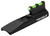 TRUGLO INC (GSM) TruGlo TGTG975G Front Sight  Rimfire Rifle Marlin Green Front Fiber Optic Black Frame