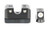 TRUGLO INC (GSM) TruGlo TG231Z1W Tritium Pro  Black | Green Tritium White Outline Front Sight Green Tritium Rear Sight