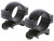 TRUGLO INC (GSM) TruGlo TGTG8960B1 Lightweight Scope Rings  Matte Black 1" Medium