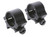 TRUGLO INC (GSM) TruGlo TGTG8961B1 Lightweight Scope Rings  Matte Black 1" Medium