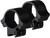 TRUGLO INC (GSM) TruGlo TGTG8961B3 Lightweight Scope Rings  Matte Black 1" Medium 4 Screws (2 Per Side)