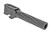RIVAL ARMS (GSM) Rival Arms RA20G101D Precision V1 Match Grade 9mm Luger Compatible w/Glock 17 Gen3-4, 4.49" Fluted PVD Stainless Steel, Target Crown