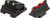 TRUGLO INC (GSM) TruGlo TG961M Slug Gun Series  Black | Red Fiber Optic Front Sight Green Fiber Optic Rear